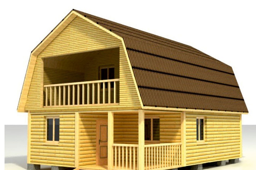 Баня 8х6 К2П4