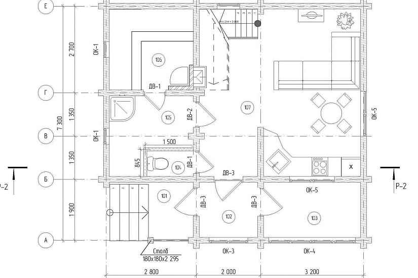 Дачный дом 2237
