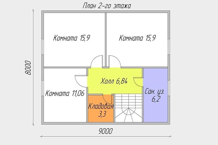 Лорд 2БК-204 8.0x9.0 м
