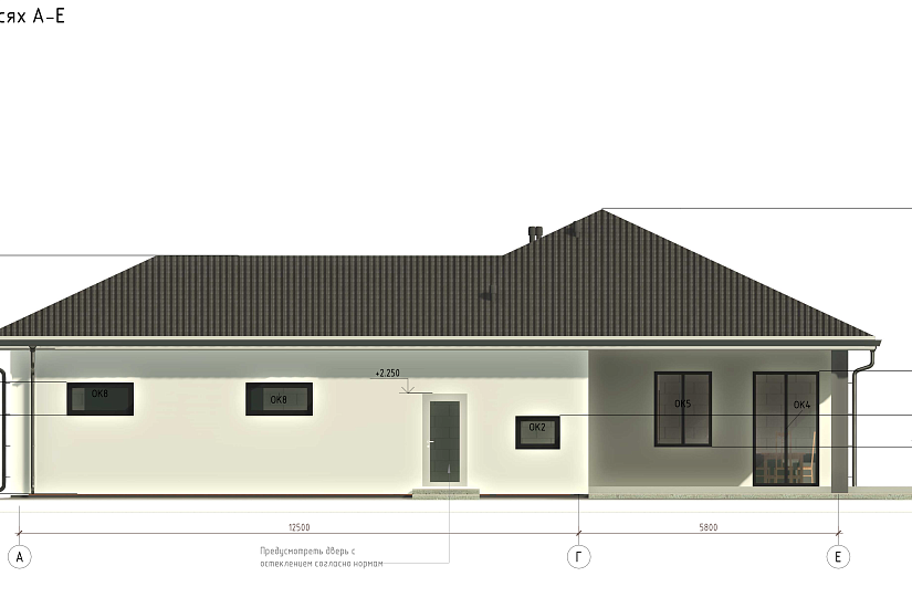 Дом-гараж-газоблок400мм-21700х19200мм-АР Дом-гараж-газоблок400мм-21700х19200мм-АР