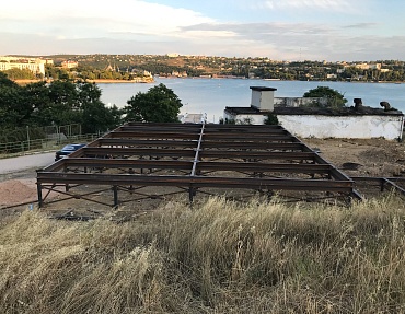 Учебно-тренировочный комплекс на винтовых сваях