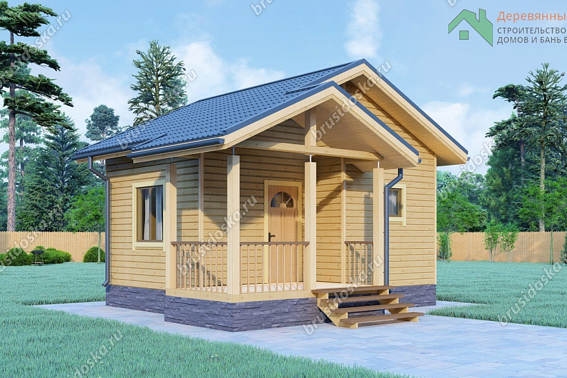 Баня 5х6 из бруса Баня 5х6 из бруса