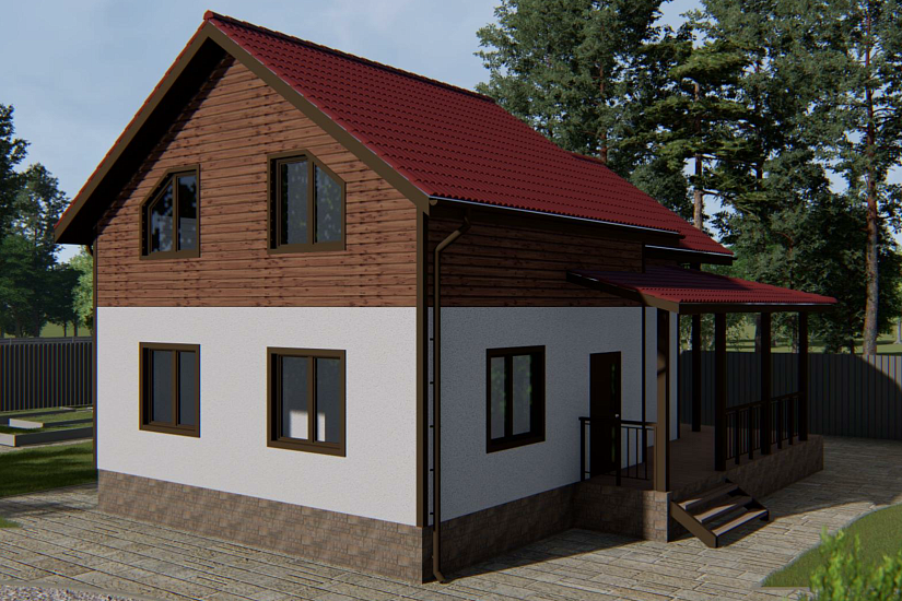 Дом-каркас150мм-12700х9200мм-1,5эт-АР Дом-каркас150мм-12700х9200мм-1,5эт-АР