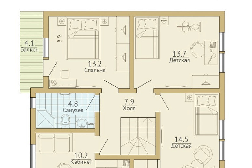 Дом ГБ 152 кв.м