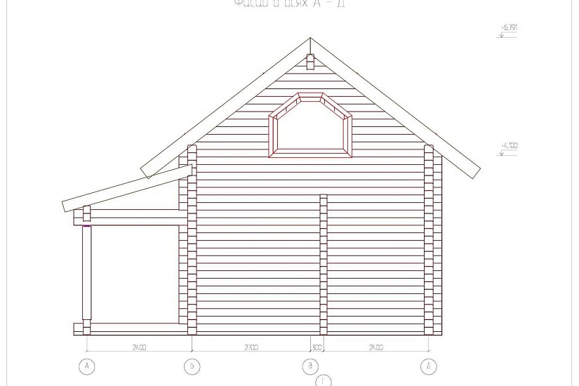 Баня из бруса