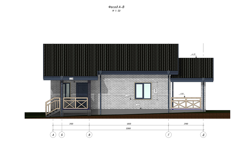 Дом-газоблок-500мм-9100х10800-ЭП