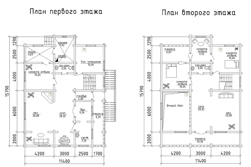 Жилой коттедж №12