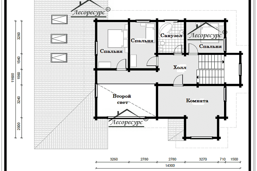 ПРОЕКТ ДОМА "ЧУДЕСНЫЙ"