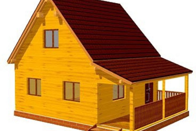 Дом Клён 6x8