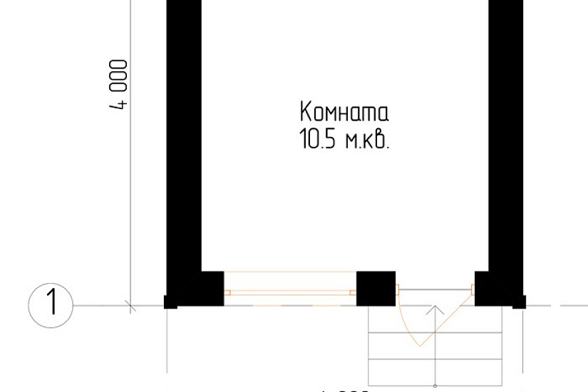 Дачный дом №1
