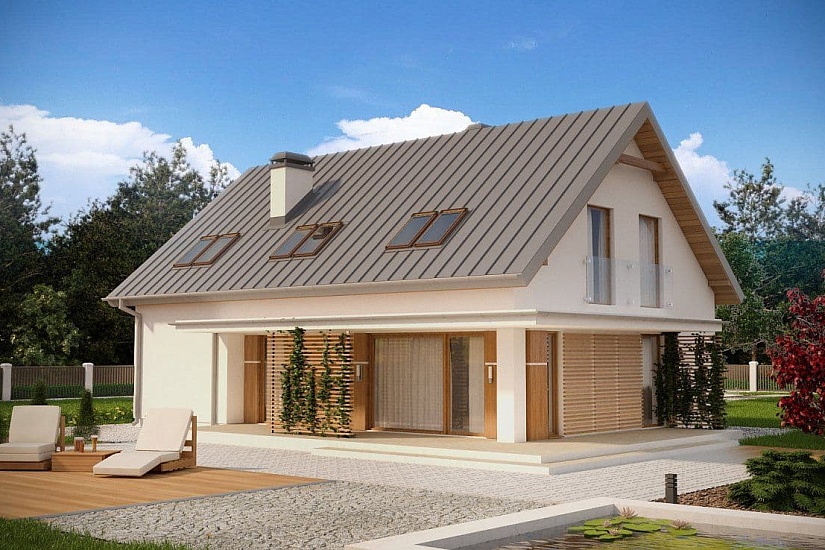 Каркасный дом КД-195