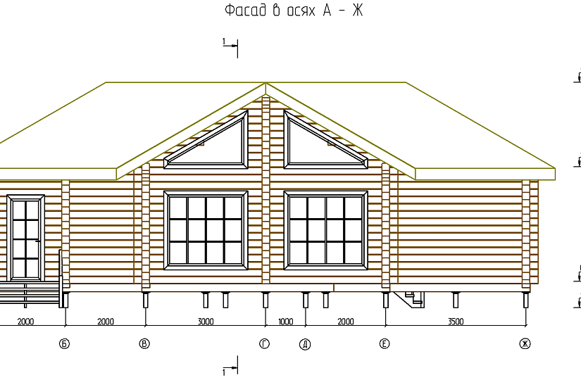 Дом-брус192х192мм-13500х14000мм-1эт-АР-КР Дом-брус192х192мм-13500х14000мм-1эт-АР-КР