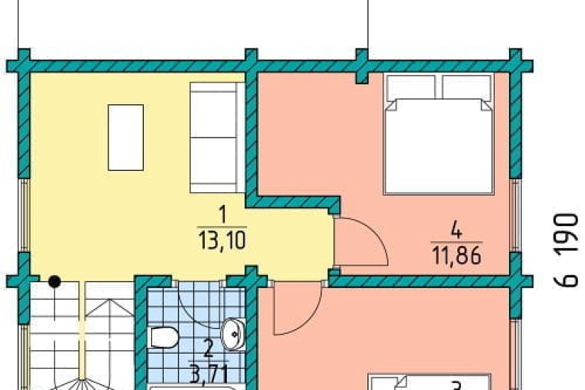 Дом БС - 97 кв.м.