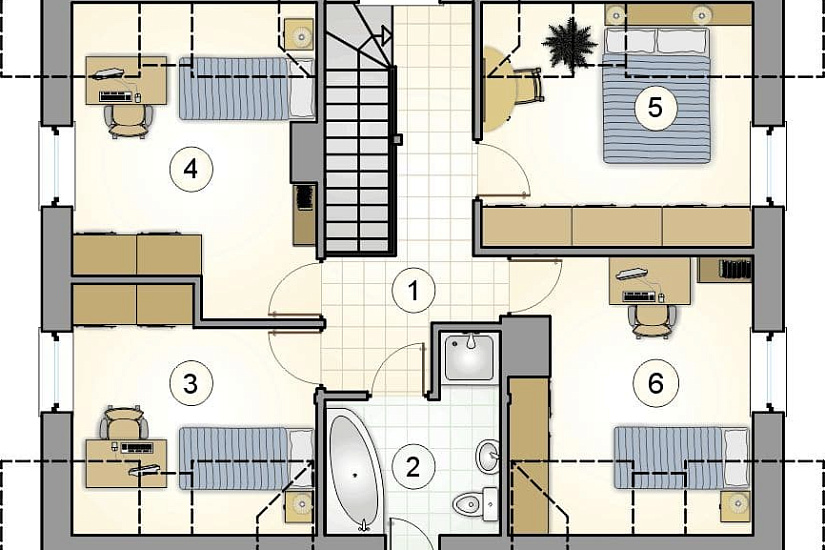 Проект дома из газобетона Ассамблея Проект дома из газобетона Ассамблея