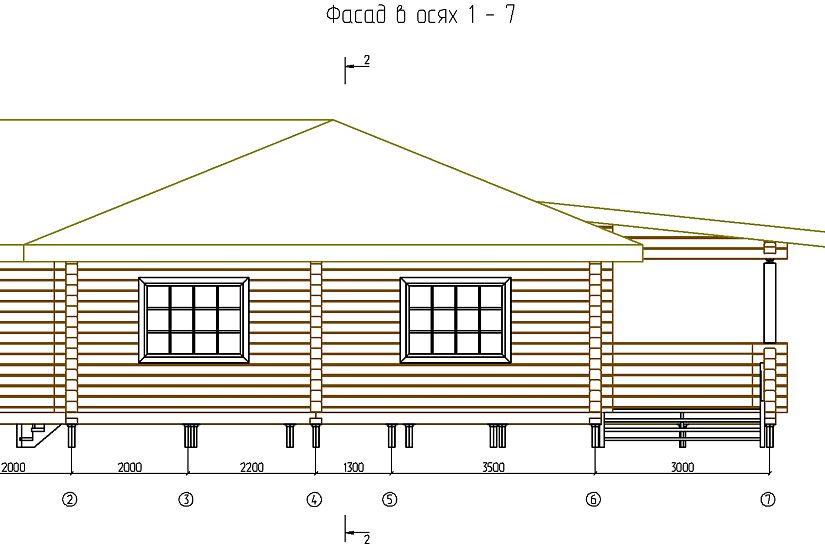 Дом-брус192х192мм-13500х14000мм-1эт-АР-КР Дом-брус192х192мм-13500х14000мм-1эт-АР-КР
