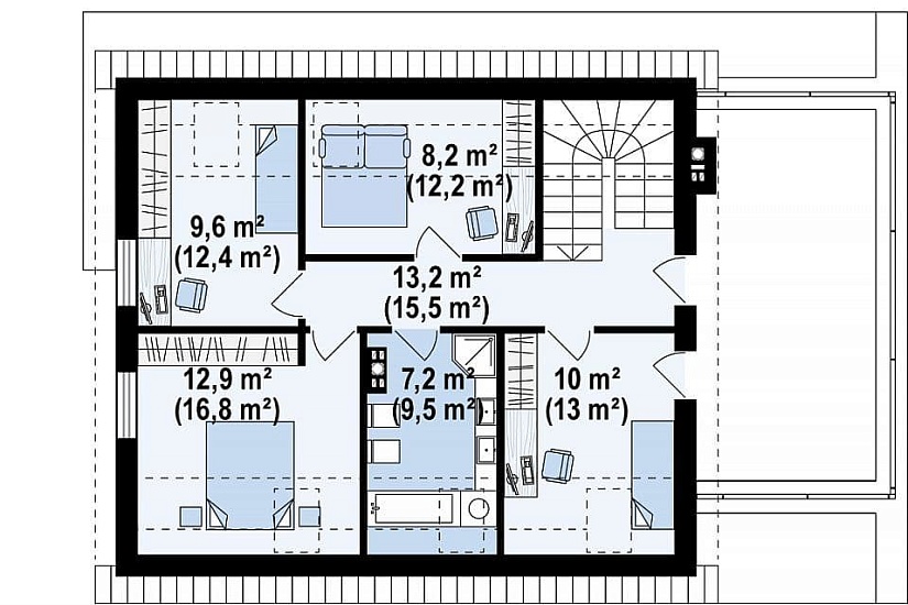 ДОМ ИЗ ГАЗОБЕТОНА ГД-150б