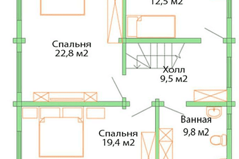 Проект дома "КРАССЕЛЬ"