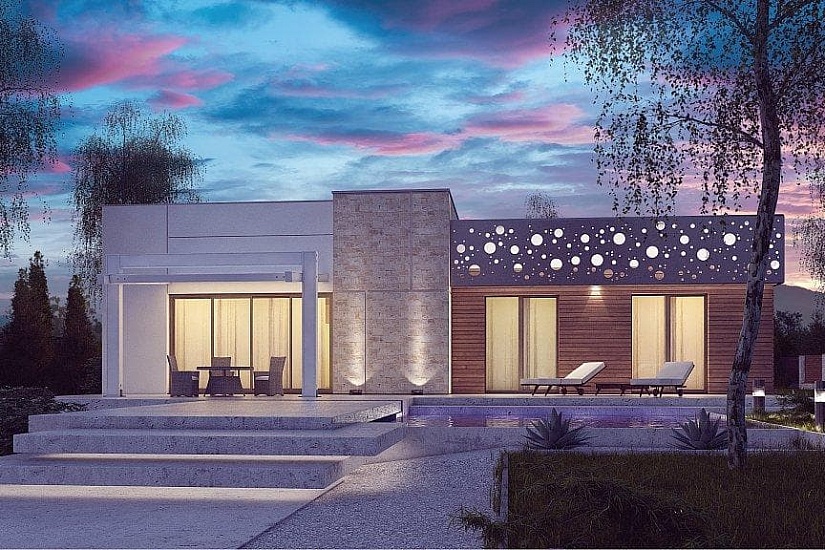 Проект дома Kx115