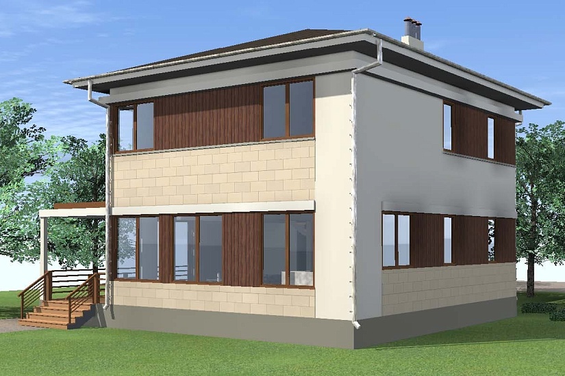 Каркасный дом КД-178