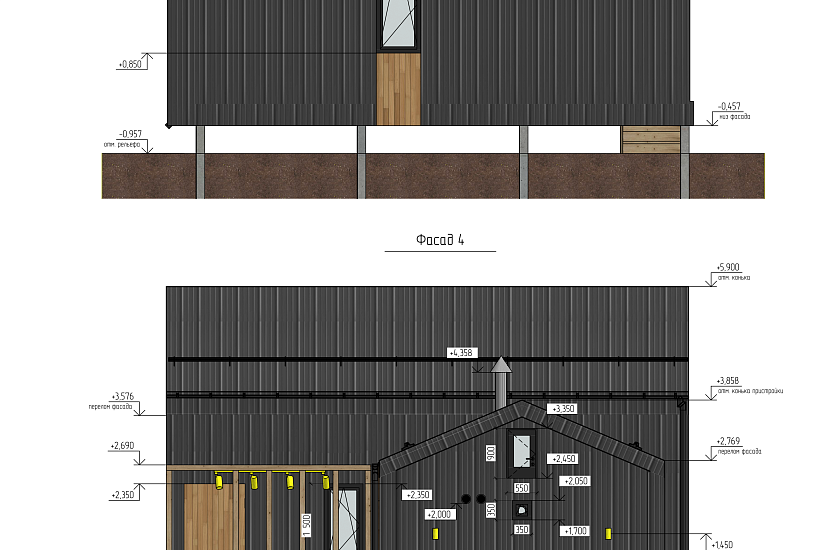 Барн-каркасный-2этажа-8900х8550-АР-КР