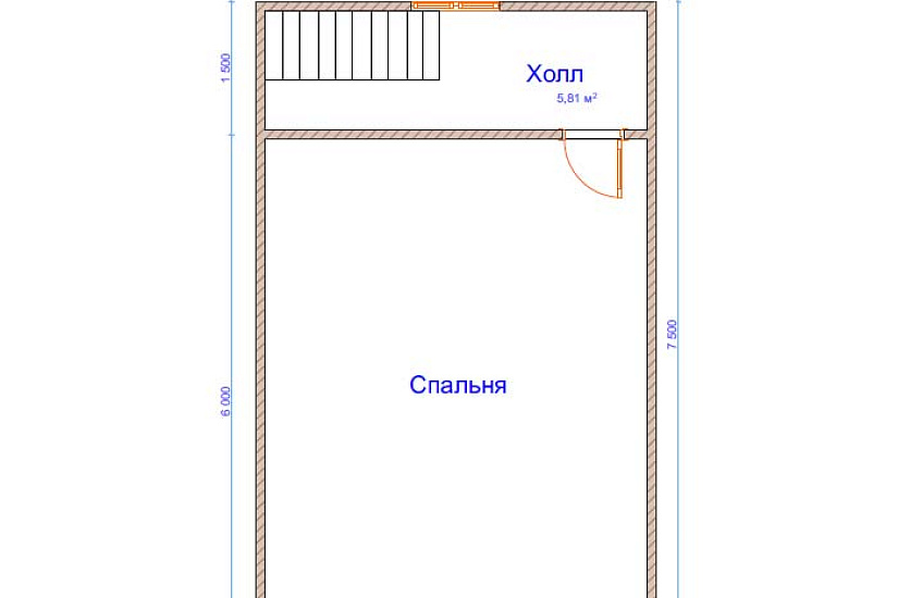 Дом из бруса №18
