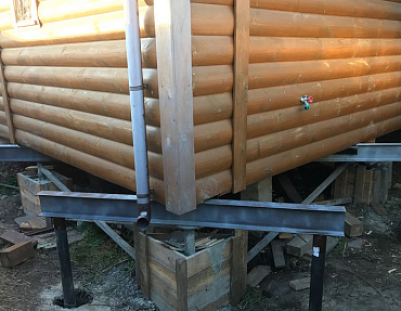 Проект реконструкции фундамента бани