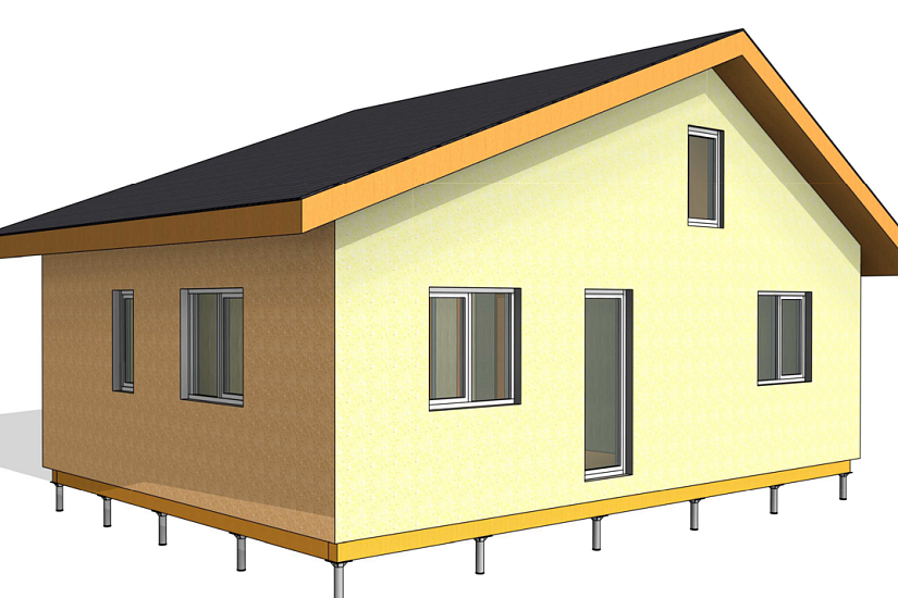 Дом-каркасный-1этаж-7000х10000-АР