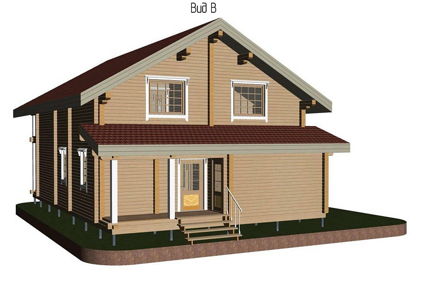 Дом-брус150х150-12900х14000-1,5эт-АР