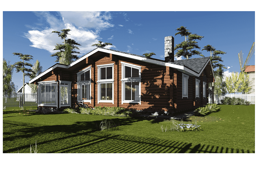 Дом 16х13-1эт-брус-АР Дом 16х13-1эт-брус-АР