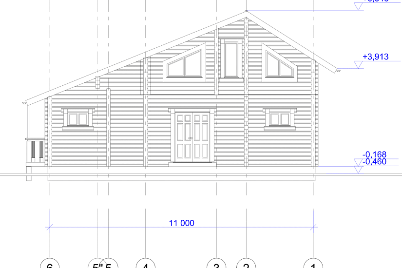 Дом-брус150х150мм-11000х7000мм-1,5эт-АР