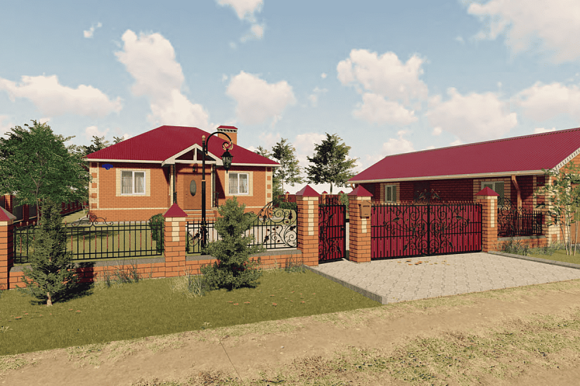 Дом-блочный-11690х11430мм-1эт.-АР-КР Дом-блочный-11690х11430мм-1эт.-АР-КР