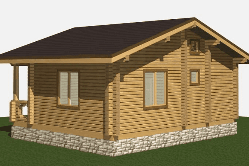 Баня-брус190х140мм-8400х6700м-1этаж-АР