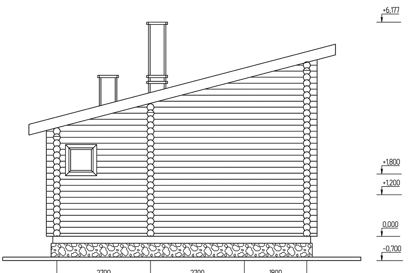 Баня-бревно200мм-13700х7200мм-1эт-АР