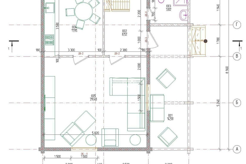 Дачный дом 2240