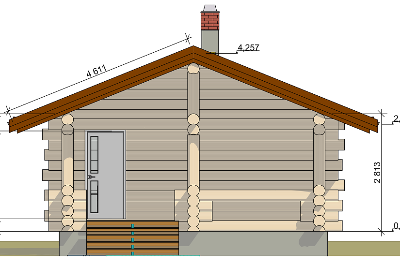 Баня-бревно280мм-6000х7000мм-1эт-АР-КР Баня-бревно280мм-6000х7000мм-1эт-АР-КР