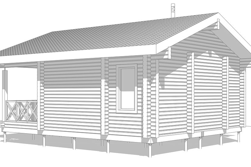 Баня-проф.брус190х142мм-7000х8000мм-1эт-АР-КД