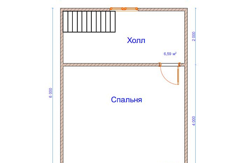 Дом из бруса №15