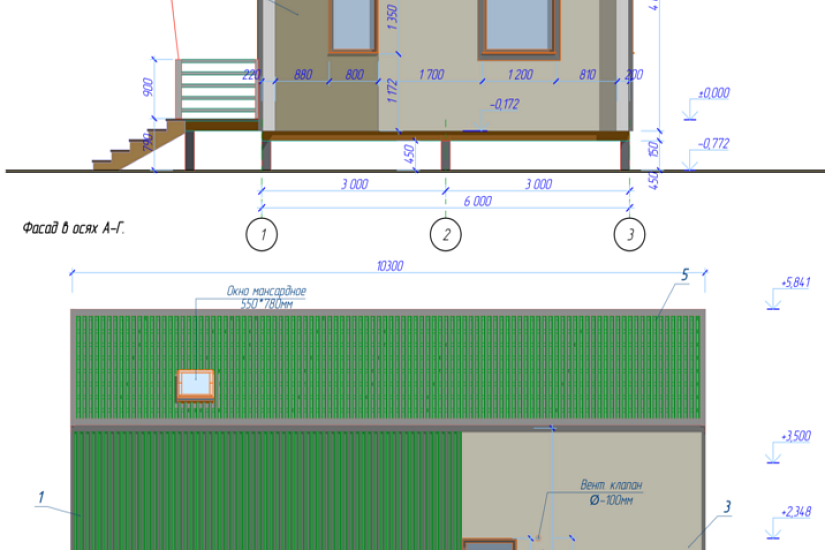 Дом-каркасный-1этаж-6000х10000-АР