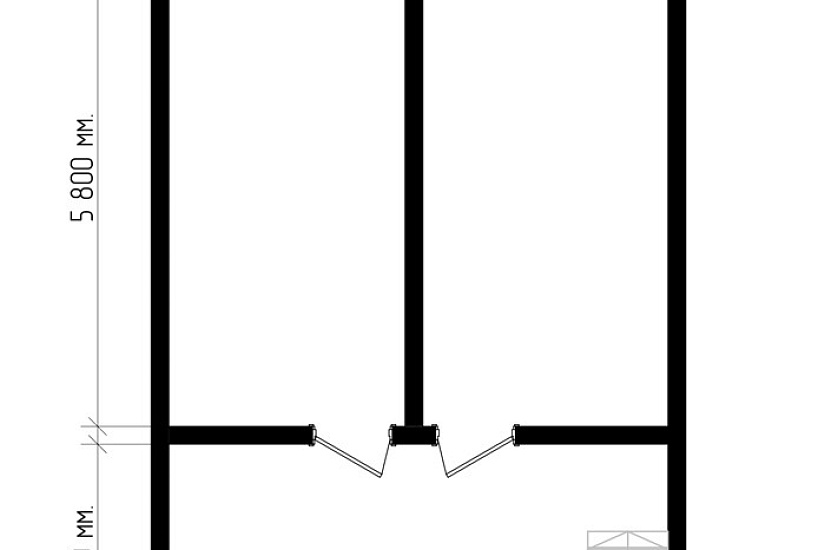 Дом из бруса №31