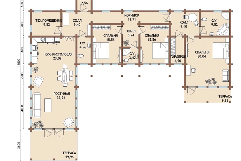 Византия 217 м2