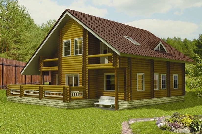 Проект дома "Тайга"