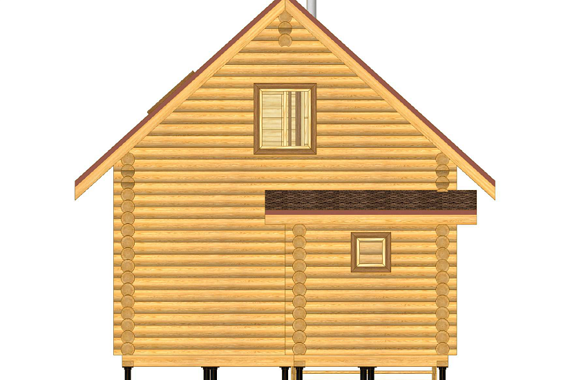 Дом-бревно240мм-8550х5500мм-1,5эт-АР Дом-бревно240мм-8550х5500мм-1,5эт-АР
