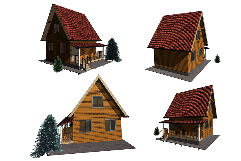 Дом-брус150-1,5эт-7500х6000-ЭП