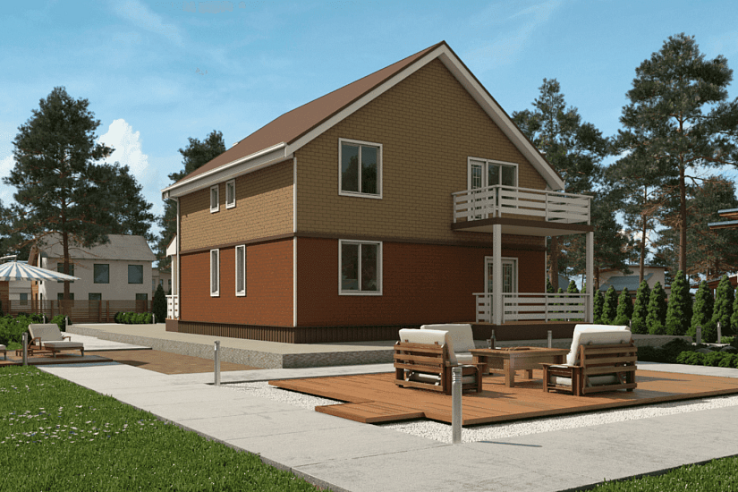 Дом-каркас-10500х9000мм-1,5эт-АР