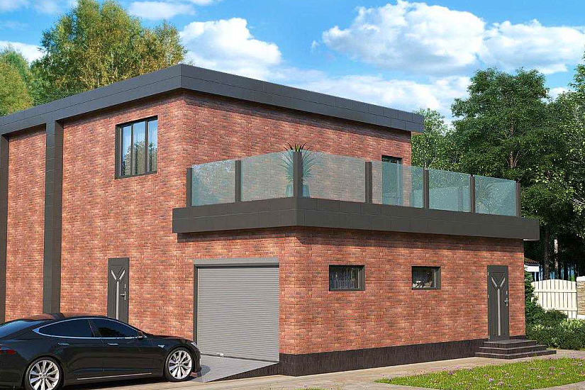 Дом-каркас150мм-13400х8900мм-2эт-АР-КР Дом-каркас150мм-13400х8900мм-2эт-АР-КР