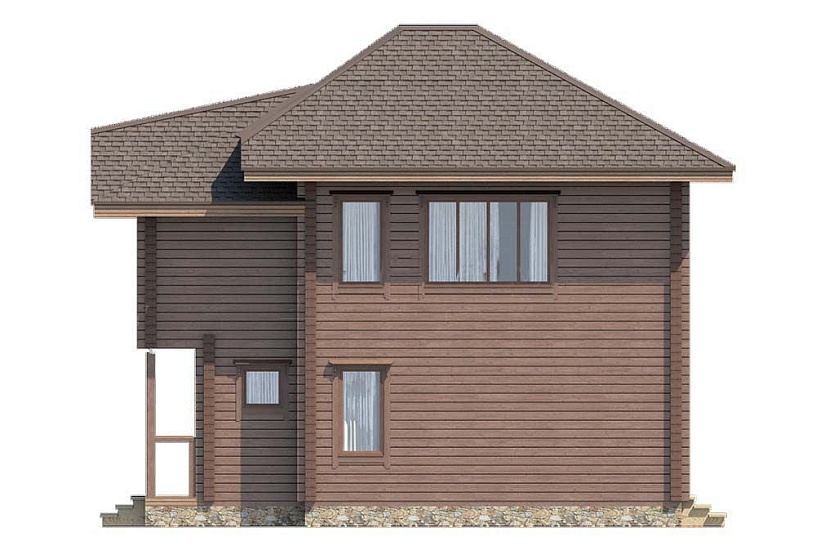 Дом из клееного бруса КБ-162