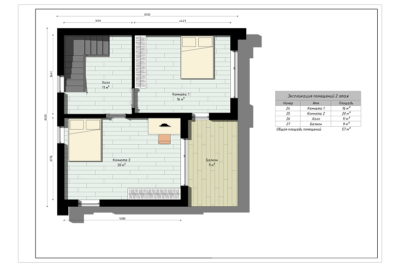 Дом-каркасный-292мм-8500х8400-КР