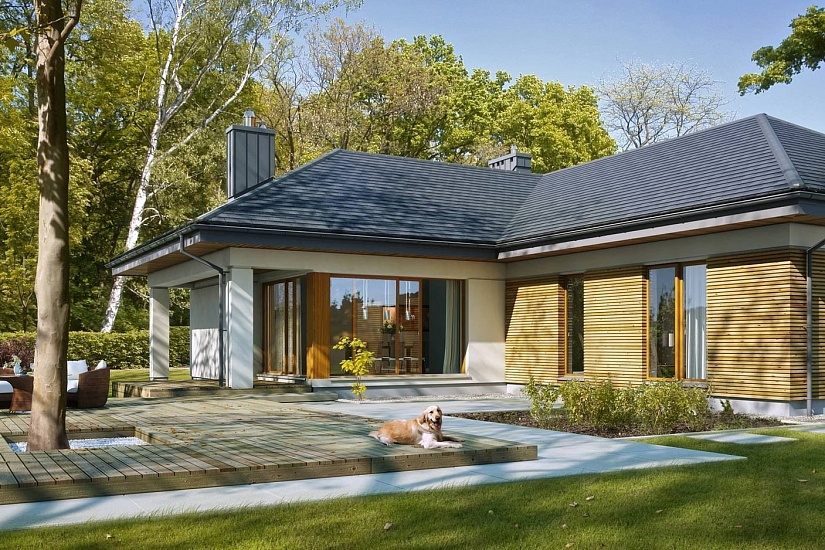 Проект дома из сип панелей Камеральный