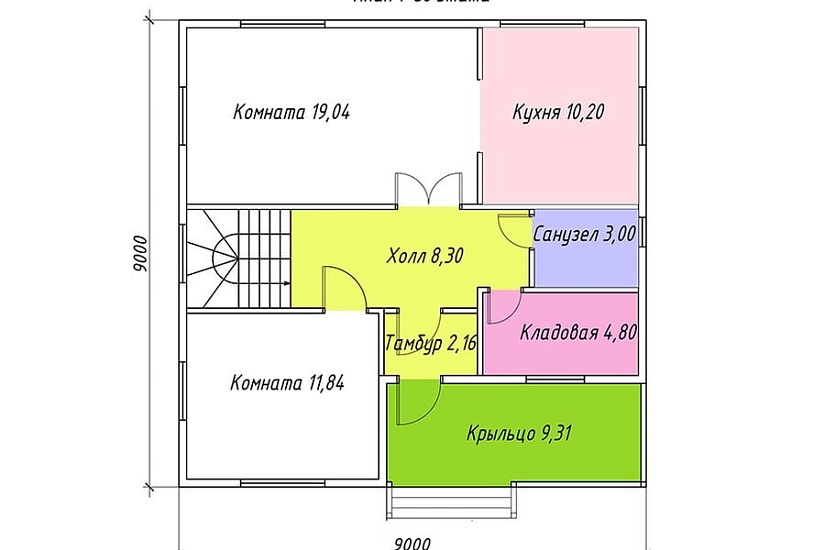 Адмирал Д-3К 9.0х9.0 м Адмирал Д-3К 9.0х9.0 м