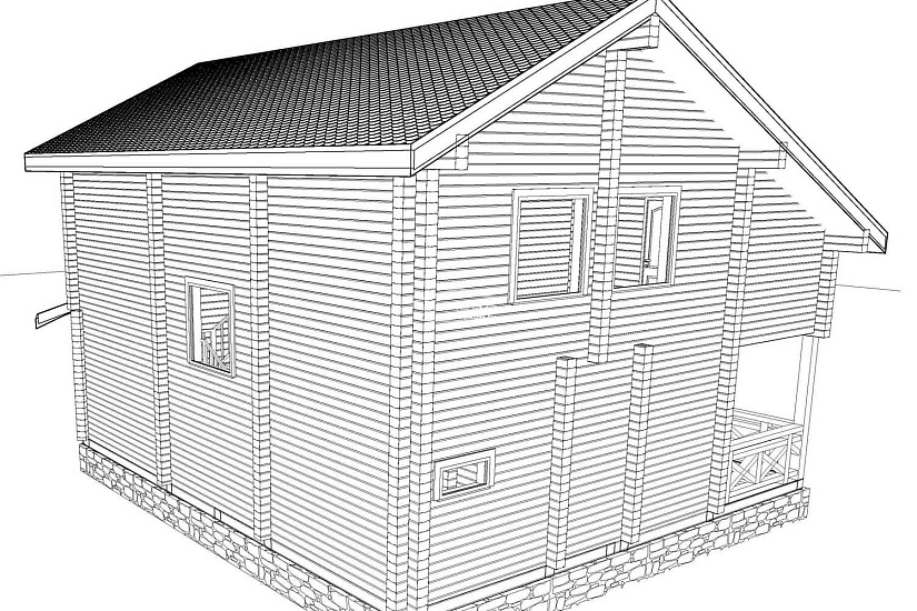 Жилой дом с эркером 2276 Жилой дом с эркером 2276